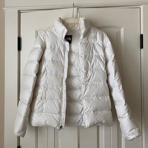North Face White Goose Down Puffer